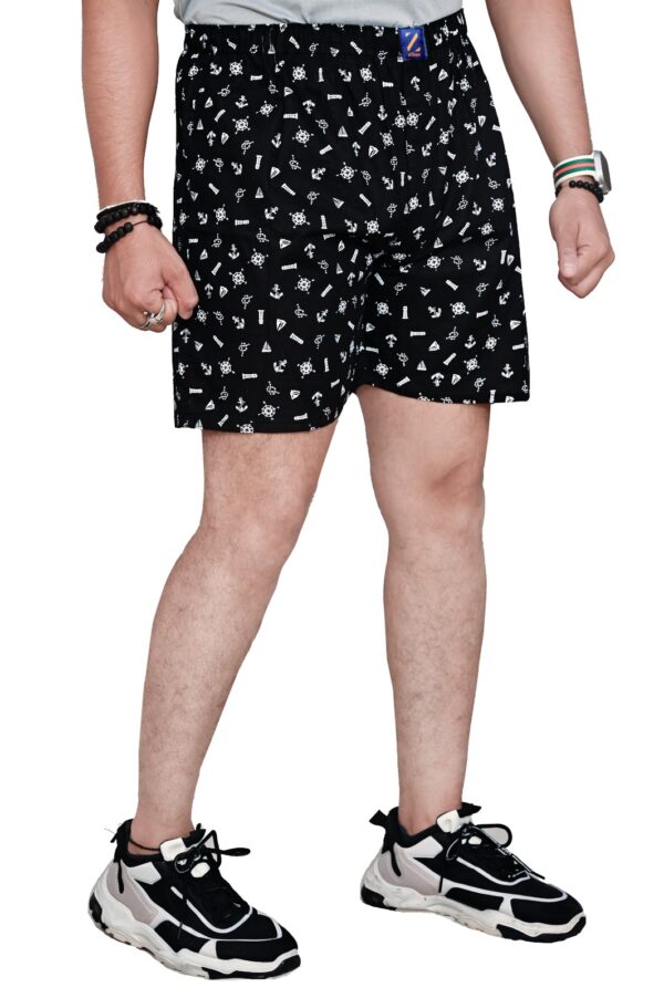 Zillion Men Boxers Icons Black